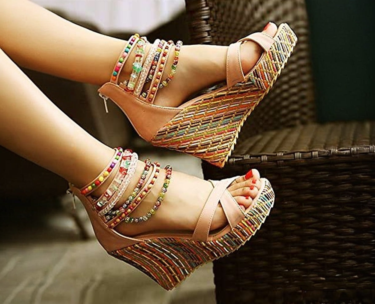 PLATFORM & WEDGE SANDALS