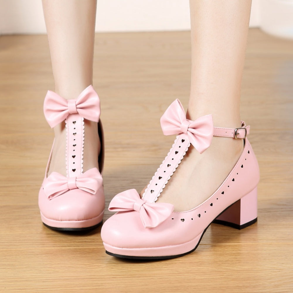 Platform Shoes Heels Mary Janes White Lolita Shoes Women Japanese Style  Vintage Shoes For Women College Student Women's Shoes 42 | Fruugo NO